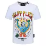 philipp plein t-shirt homme 2019 19418 dollar et fire